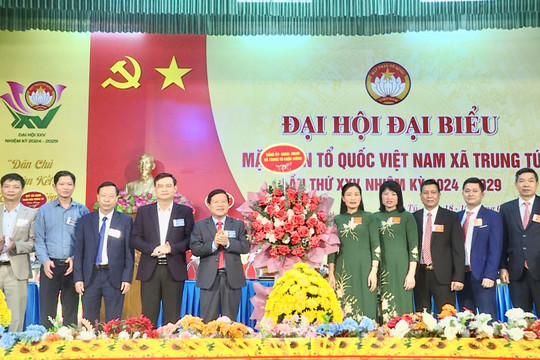 Đại hội điểm Mặt trận Tổ quốc Việt Nam xã Trung Tú thành công tốt đẹp