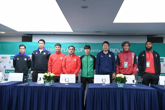 Hà Nội: Giải giao hữu bóng đá quốc tế khởi tranh ngày 23-1