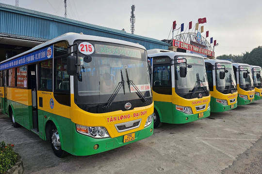 Chuẩn bị mở tuyến buýt kế cận Bến xe Mỹ Đình - Trực Ninh (Nam Định)