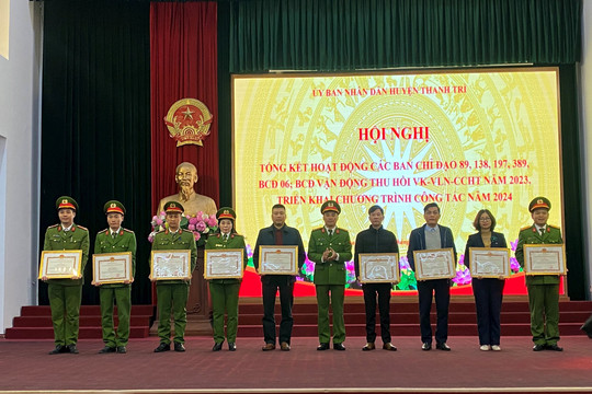 Huyện Thanh Trì chuyển biến tích cực trong giữ vững an ninh trật tự