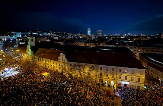 Hàng nghìn người Slovakia biểu tình phản đối sửa đổi luật hình sự