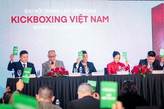 Ông Vũ Đức Thịnh làm Chủ tịch Liên đoàn Kickboxing Việt Nam nhiệm kỳ I