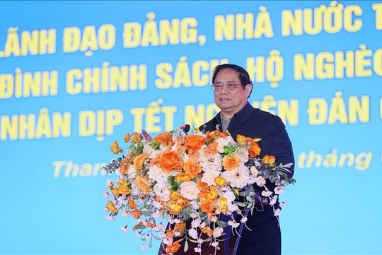Thủ tướng Phạm Minh Chính: Không để ai không có Tết; không để ai bị bỏ lại phía sau