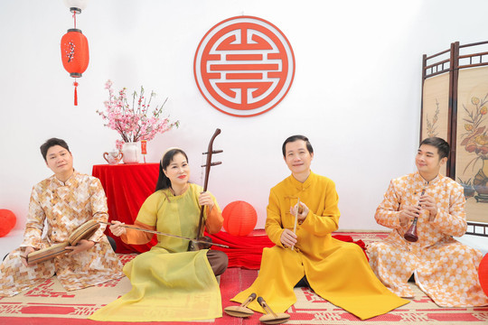 MV xẩm "Tết Việt" khai thác nét đặc sắc của nhạc cung đình