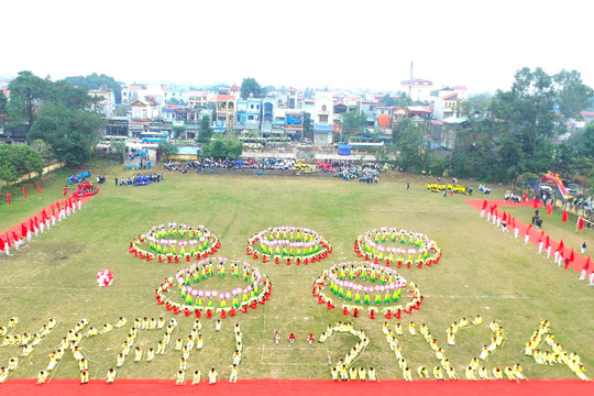 Hơn 3.000 vận động viên tham gia Hội khỏe Phù Đổng huyện Ứng Hòa