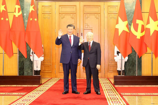 Tổng Bí thư Nguyễn Phú Trọng và Tổng Bí thư, Chủ tịch Trung Quốc Tập Cận Bình gửi Thư chúc mừng năm mới Giáp Thìn 2024