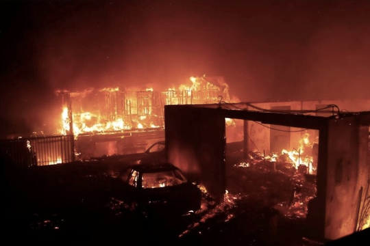 Cháy rừng ở Chile, 10 người đã thiệt mạng