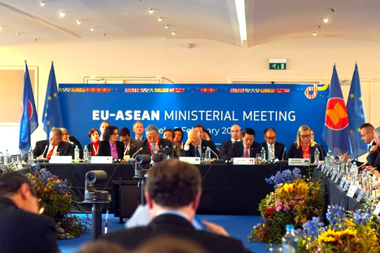 ASEAN và EU phối hợp đảm bảo hòa bình, an ninh và ổn định tại khu vực Ấn Độ Dương - Thái Bình Dương