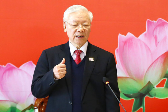 Tổng Bí thư Nguyễn Phú Trọng: Hà Nội phải thực sự phát triển, gương mẫu đi đầu, làm gương cho cả nước