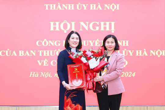 Đồng chí Nguyễn Thị Vân là tân Phó Bí thư Đảng ủy, Tổng Giám đốc Tổng công ty Du lịch Hà Nội