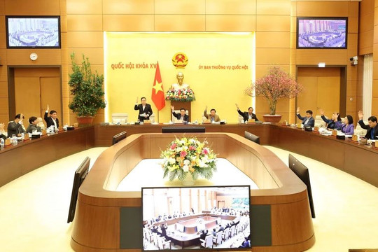 Thông qua nghị quyết quy định về Kỷ niệm chương "Vì sự nghiệp Quốc hội Việt Nam"