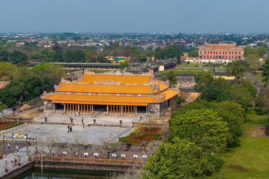 Điện Thái Hòa và điện Kiến Trung tại Huế lần đầu mở cửa đón khách dịp Tết