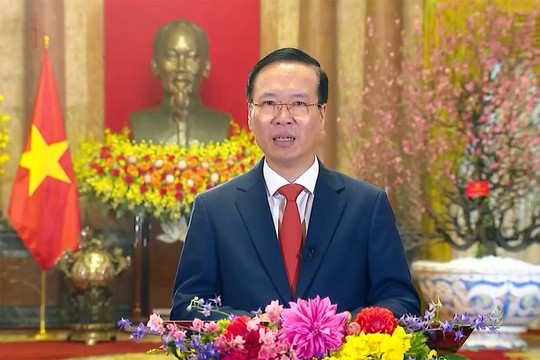 Video: Thông điệp chúc Tết Xuân Giáp Thìn 2024 của Chủ tịch nước Võ Văn Thưởng