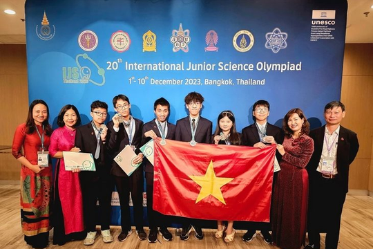 Từ năm 2019 đến nay, 100% học sinh Hà Nội thi khoa học trẻ quốc tế đều giành giải