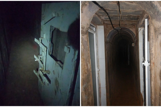 Đường hầm bí mật dưới bệnh viện lớn nhất Gaza