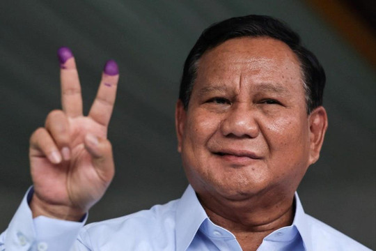 Tổng tuyển cử Indonesia: Ứng cử viên Subianto tuyên bố giành chiến thắng