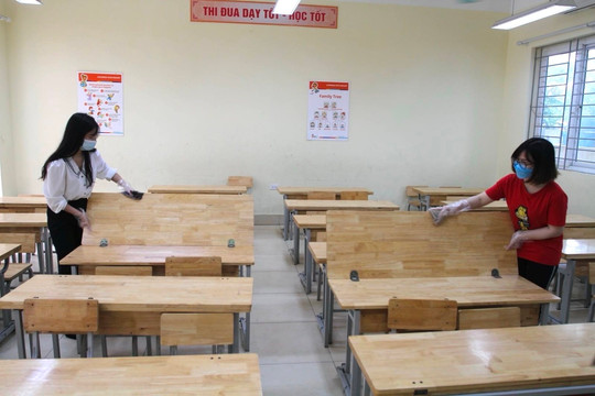 Hà Nội: Sẵn sàng đón học sinh trở lại trường sau kỳ nghỉ Tết