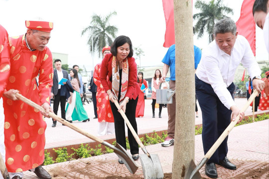 Phát động Tết trồng cây tại huyện Thanh Trì