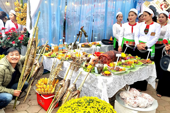 Đặc sắc "Ngày hội văn hóa, ẩm thực các dân tộc xã Tiến Xuân năm 2024"