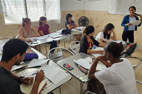 Khóa học tiếng Hàn được mở tại trường nghệ thuật Cuba sau khi hai nước thiết lập quan hệ ngoại giao