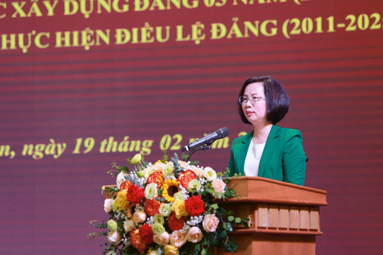Đảng bộ quận Thanh Xuân nâng cao năng lực lãnh đạo của tổ chức Đảng và chất lượng đảng viên