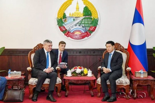 Lào - Nga nhất trí tăng cường hợp tác song phương về thương mại và đầu tư