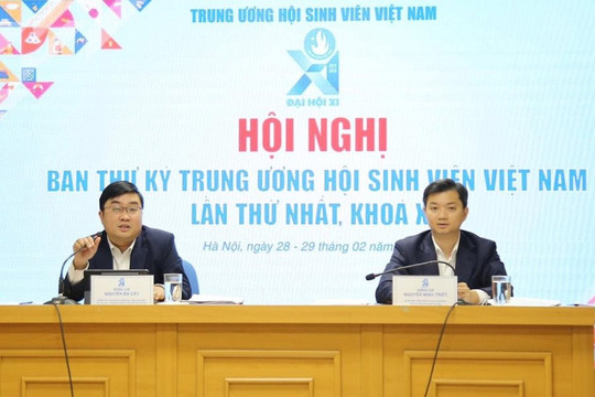 Hội nghị lần thứ I Ban Thư ký Trung ương Hội Sinh viên Việt Nam khóa XI