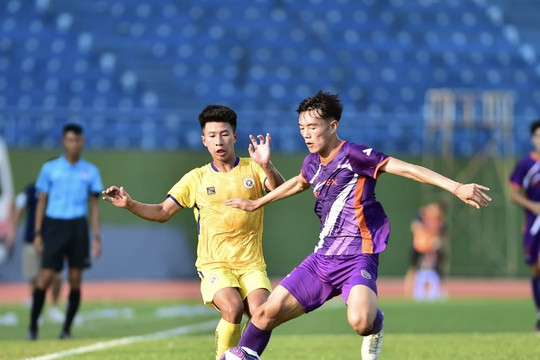 U19 Hà Nội, U19 Sông Lam Nghệ An vào bán kết Giải U19 Quốc gia