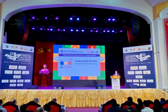 Chung kết kỳ thi lập trình sinh viên quốc tế tại Hà Nội