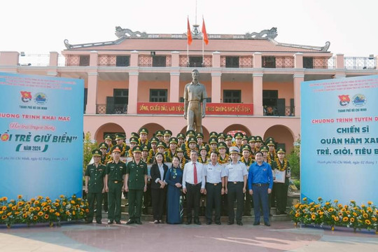 Thành phố Hồ Chí Minh khai mạc Hội trại truyền thống "Tuổi trẻ giữ biển"