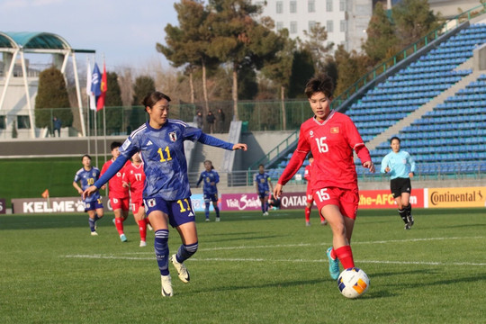 U20 Việt Nam thua đậm trước đương kim vô địch U20 nữ Nhật Bản
