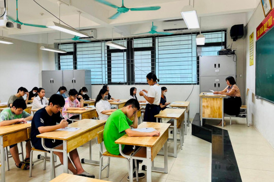 Hà Nội thành lập 7 đoàn kiểm tra điều kiện tuyển sinh lớp 10 năm học 2024-2025