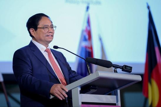 Thủ tướng Phạm Minh Chính kêu gọi doanh nghiệp Australia đầu tư vào các động lực tăng trưởng mới