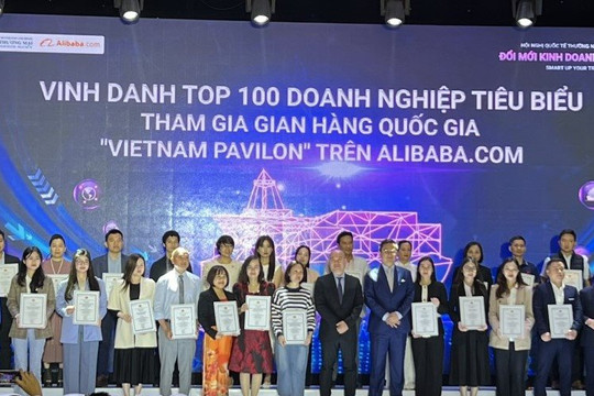 Công bố 100 doanh nghiệp tham gia Gian hàng quốc gia Việt Nam trên Alibaba.com