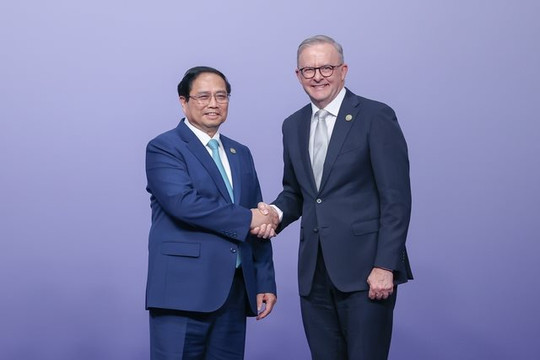 Thủ tướng Phạm Minh Chính gặp lãnh đạo các nước nhân dịp dự Hội nghị cấp cao ASEAN - Australia