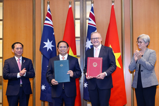 Công bố thiết lập quan hệ Đối tác chiến lược toàn diện Việt Nam - Australia