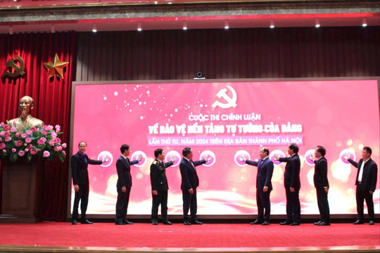 Hà Nội phát động Cuộc thi chính luận về bảo vệ nền tảng tư tưởng của Đảng lần thứ tư