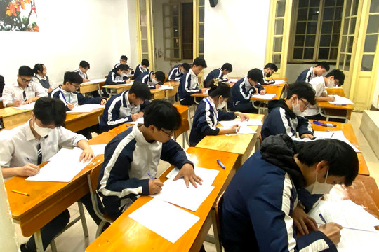 Sở GD-ĐT Hà Nội công bố đáp án bài kiểm tra khảo sát học sinh lớp 11