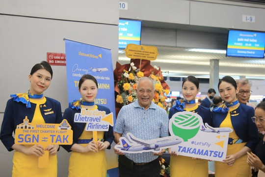 Vietravel Airlines thực hiện chuỗi chuyến bay đến Nhật Bản