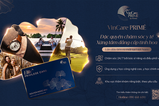 Vinmec ra mắt VinCare PRIMÉ - mô hình quản lý sức khỏe cho giới thượng lưu đầu tiên tại Việt Nam