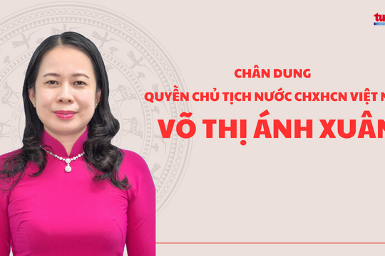Chân dung quyền Chủ tịch nước Võ Thị Ánh Xuân