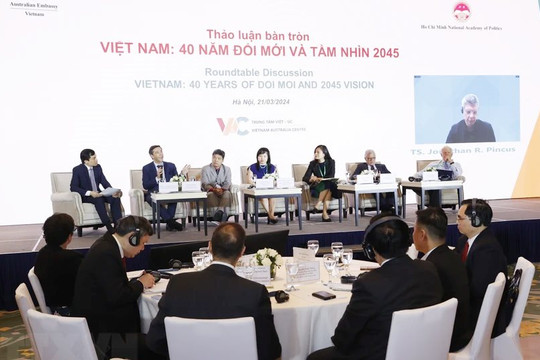 Các nhà khoa học Việt Nam - Australia hợp tác nghiên cứu phục vụ tổng kết 40 năm Đổi mới