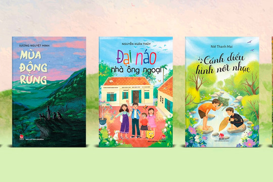 Đặc sắc 5 cuốn sách cho thiếu nhi dự Giải thưởng Văn học Kim Đồng