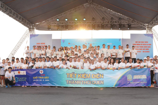 Thành phố Hồ Chí Minh tổ chức giải chạy hưởng ứng chiến dịch Giờ Trái đất năm 2024