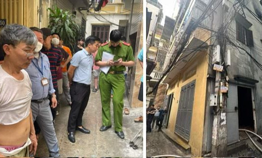 Hà Nội: Xử lý nhanh đám cháy nhà 5 tầng trên phố Đào Tấn