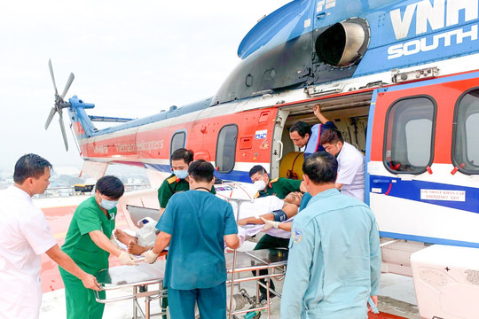 Thành phố Hồ Chí Minh sẽ có trung tâm cấp cứu y tế đường không và đường thủy