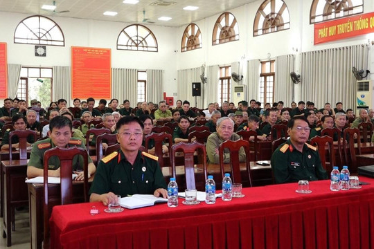 Thanh Oai tuyên truyền, phổ biến pháp luật cho cán bộ Hội Cựu chiến binh