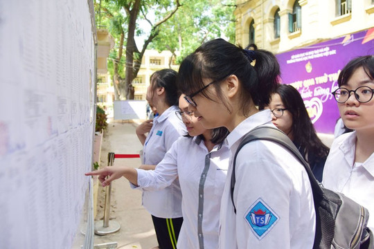 Trường tư thục ở Hà Nội áp dụng phương thức xét tuyển vào lớp 10