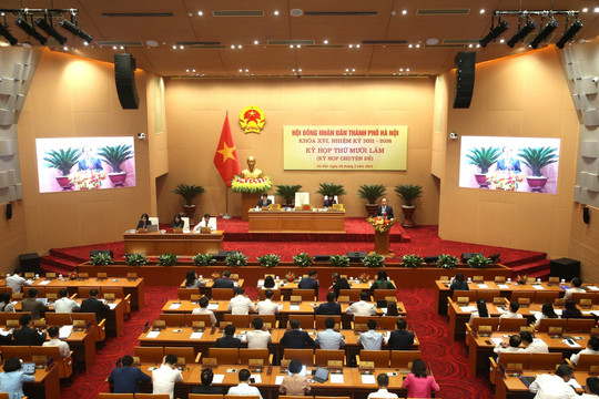 Kỳ họp thứ mười lăm, HĐND thành phố Hà Nội xem xét 4 nội dung quan trọng