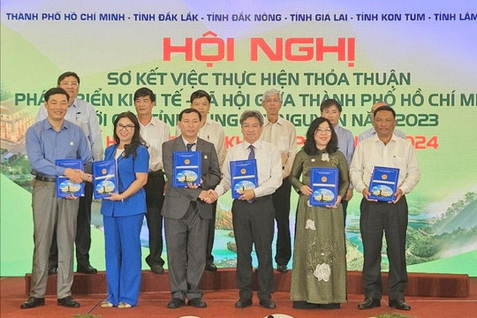 Thành phố Hồ Chí Minh ưu tiên hợp tác các lĩnh vực lợi thế với các tỉnh Tây Nguyên